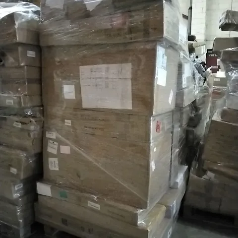 PALLET OF HOUSEHOLD ITEMS TO INCLUDE VACUUM CLEANER,  MEAT GRINDER,  DVD AND CD CABINET  AND OTHER ASSORTED ITEMS...