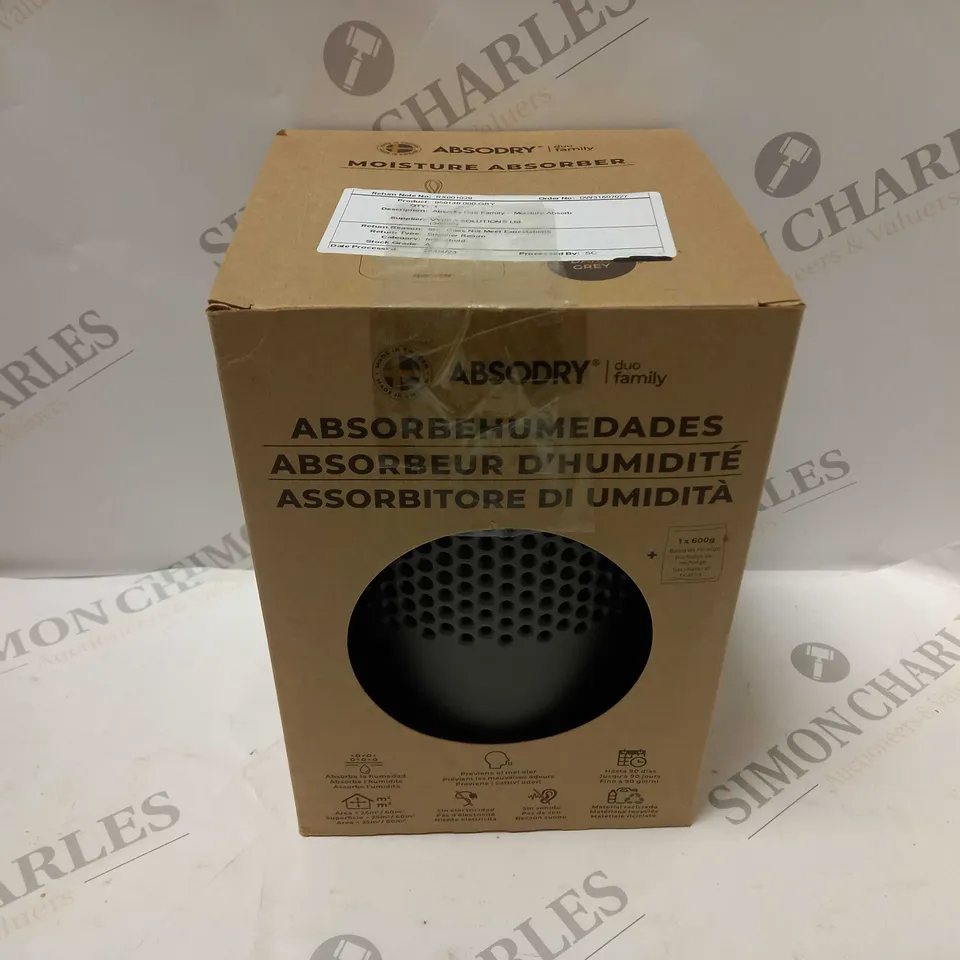 BOXED ABSODRY MOISTURE ABSORBER - GREY
