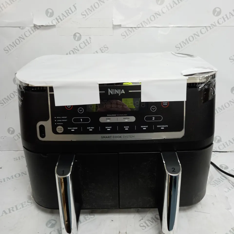 BOXED OUTLET NINJA FOODI MAX 9.5L DUAL ZONE SMART COOK AF451UK