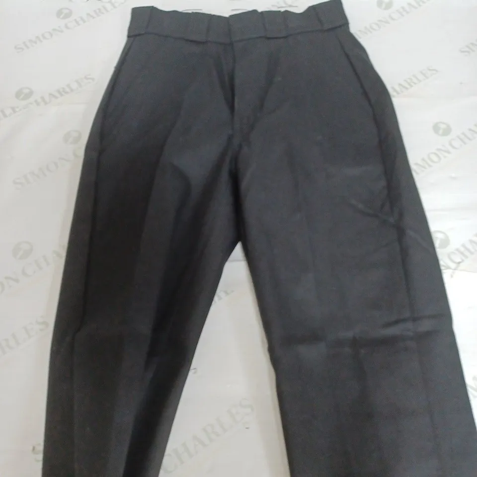 DICKIES WHITFORD SLIM PANTS IN BLACK - SIZE 25