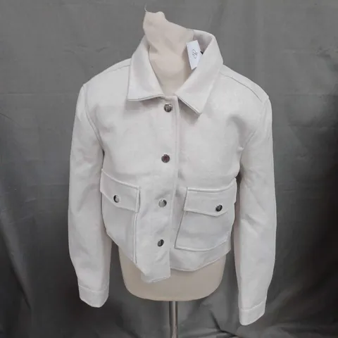 STRADIVARIUS JACKET IN STONE SIZE M