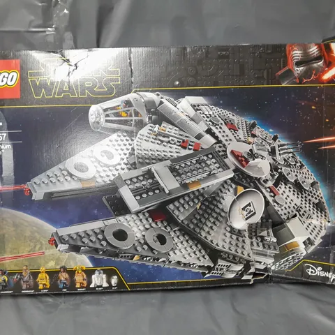 BOXED LEGO STAR WARS MILLENNIUM FALCON 75257