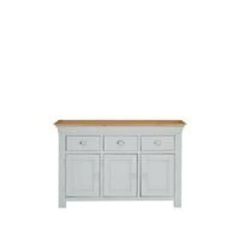 SEATTLE LARGE SIDEBOARD DARK GREY/OAK