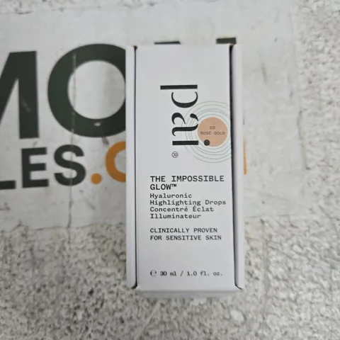 THE IMPOSSIBLE GLOW HYALURONIC HIGHLIGHTING DROPS – ROSE GOLD (SHADE 03)