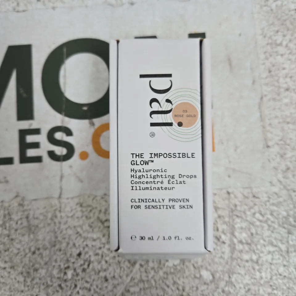 THE IMPOSSIBLE GLOW HYALURONIC HIGHLIGHTING DROPS – ROSE GOLD (SHADE 03)