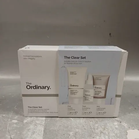 BOXED THE ORDINARY THE CLEAR SET