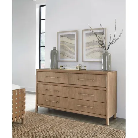 BOXED DORSEY CHEST OF DRAWERS - GRANOLA COLOUR