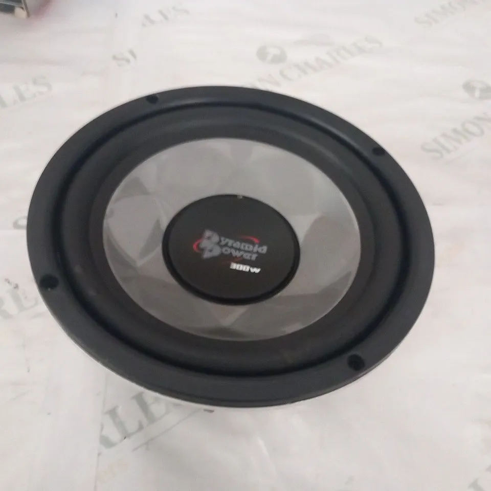 BOXED PYRAMID POWER PW677X 300WATTS 6" SUBWOOFER
