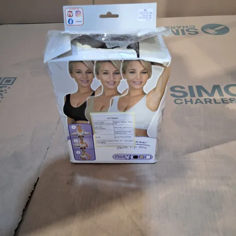 BOXED COMFORTISSE PUSH BRA (PACK OF 3) - XL