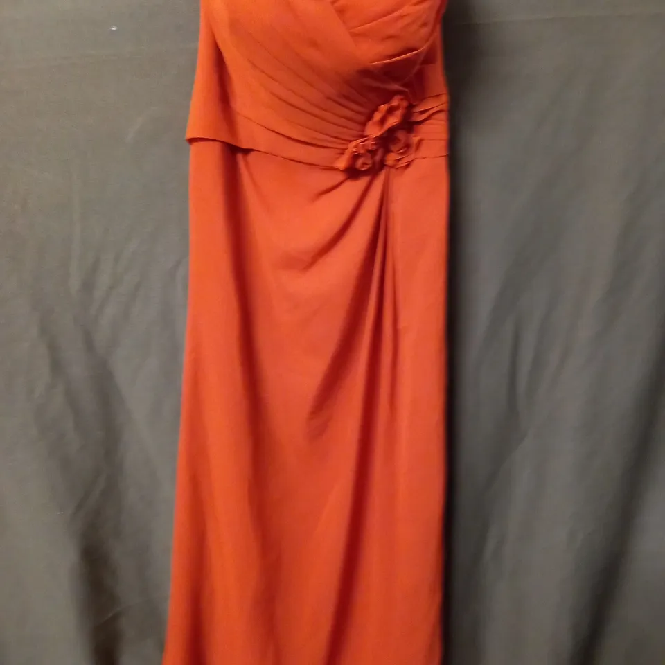 ALFRED ANGELO ORANGE OCCASIONAL DRESS - UK 12
