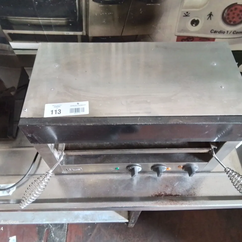 STAINLESS STEEL COMMERCIAL LINCAT BRAND KITCHEN ELECTRIC GRILL