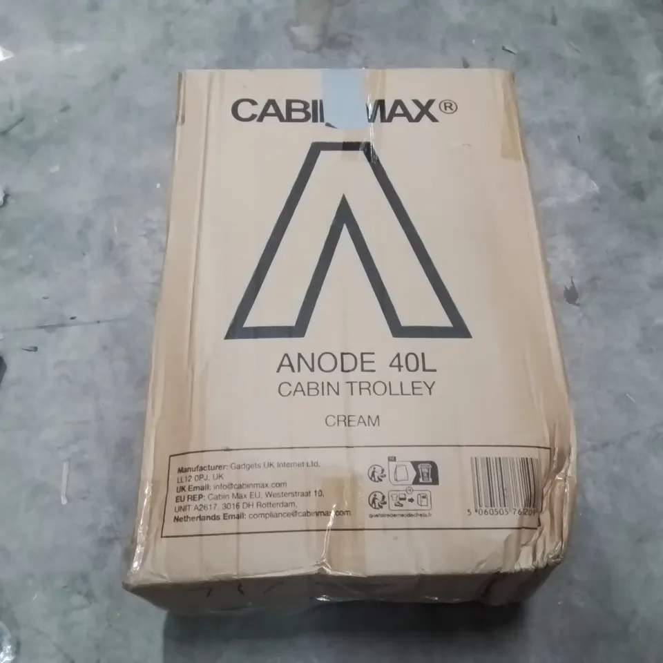 ANODE 40L CABIN TROLLY CREAM