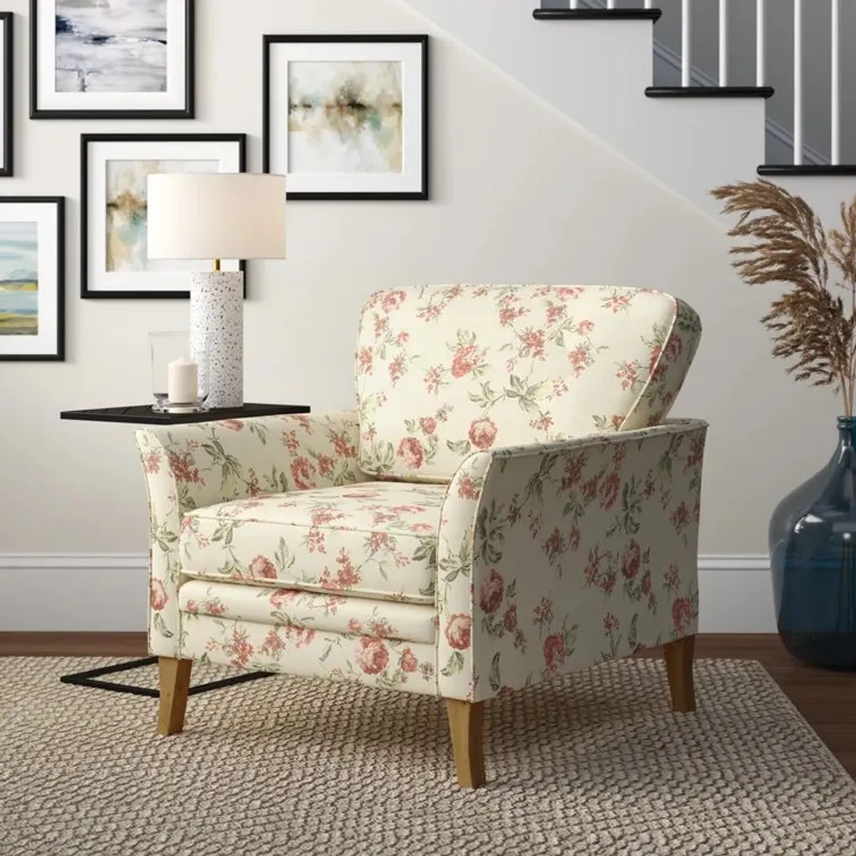 BAGGED AND BOXED JULIETT 1 SEATER CHAIR ROSE DESIGN 