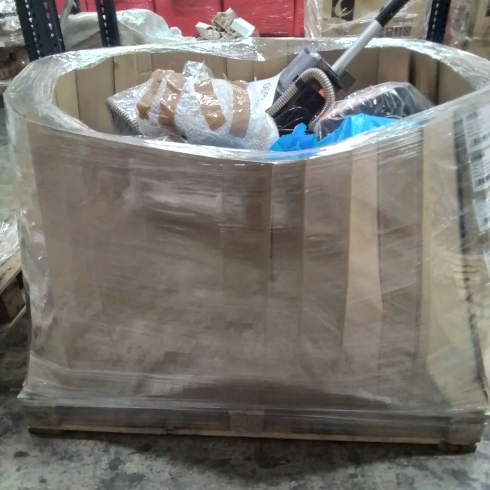PALLET OF APPROXIMATELY 19 UNPROCESSED RAW RETURN HOUSEHOLD AND ELECTRICAL GOODS TO INCLUDE;