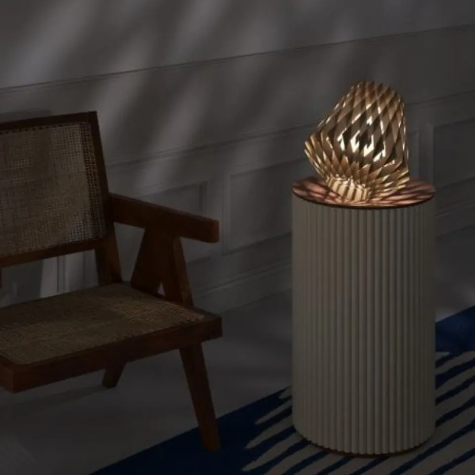 BRAND NEW BOXED SIGNATURE 28 TABLE LAMP - BIRCH (1 BOX) RRP £499