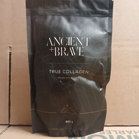 ANCIENT + BRAVE GRASS-FED BOVINE TRUE COLLAGEN (200G)