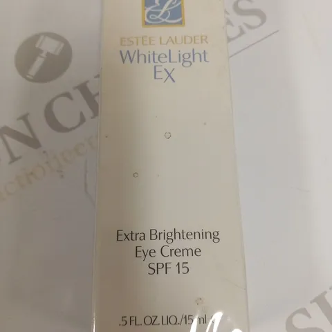 6 BOXED AND SEALED ESTEE LAUDER WHITE LIGHT EX EXTRA BRIGHTENING EYE CREME SPF 15 15ML