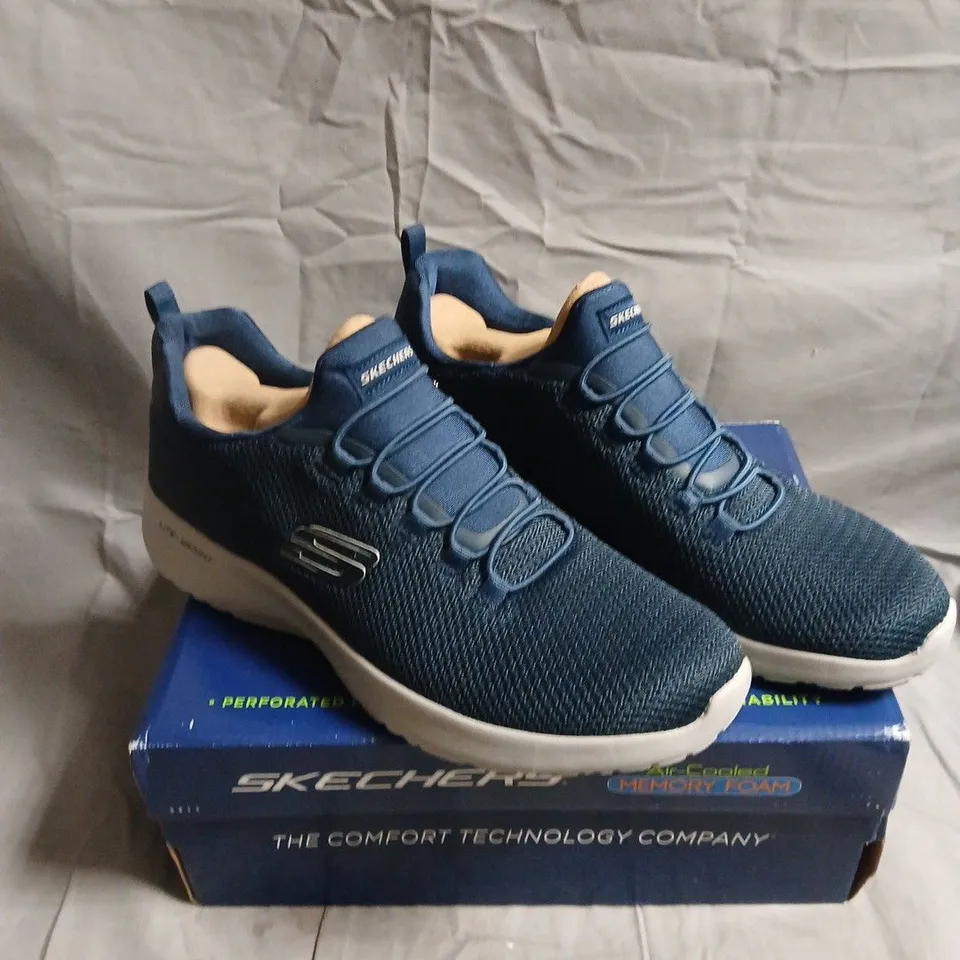 SKECHERS AIR-COOLED MEMORY FOAM TRAINERS - 11