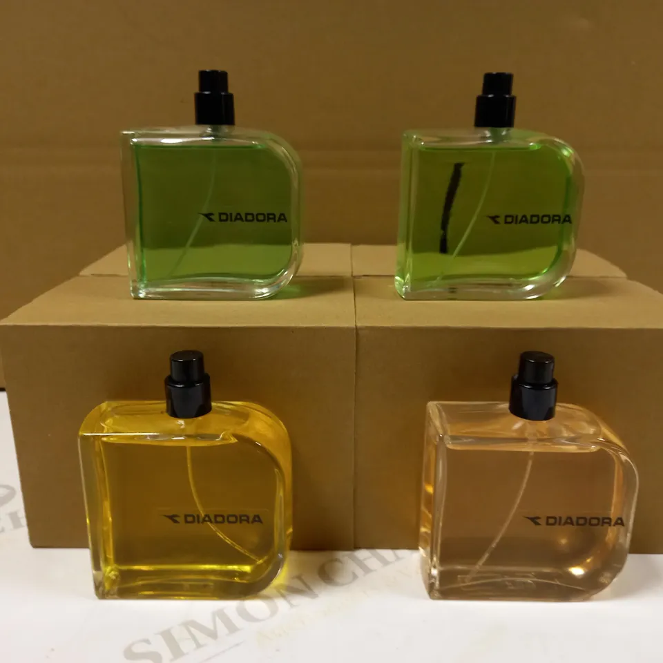 BOX OF APPROX 16X100ML DIADORA ENERGY FRAGRANCES - ASSORTED EAU DE TOILETTES