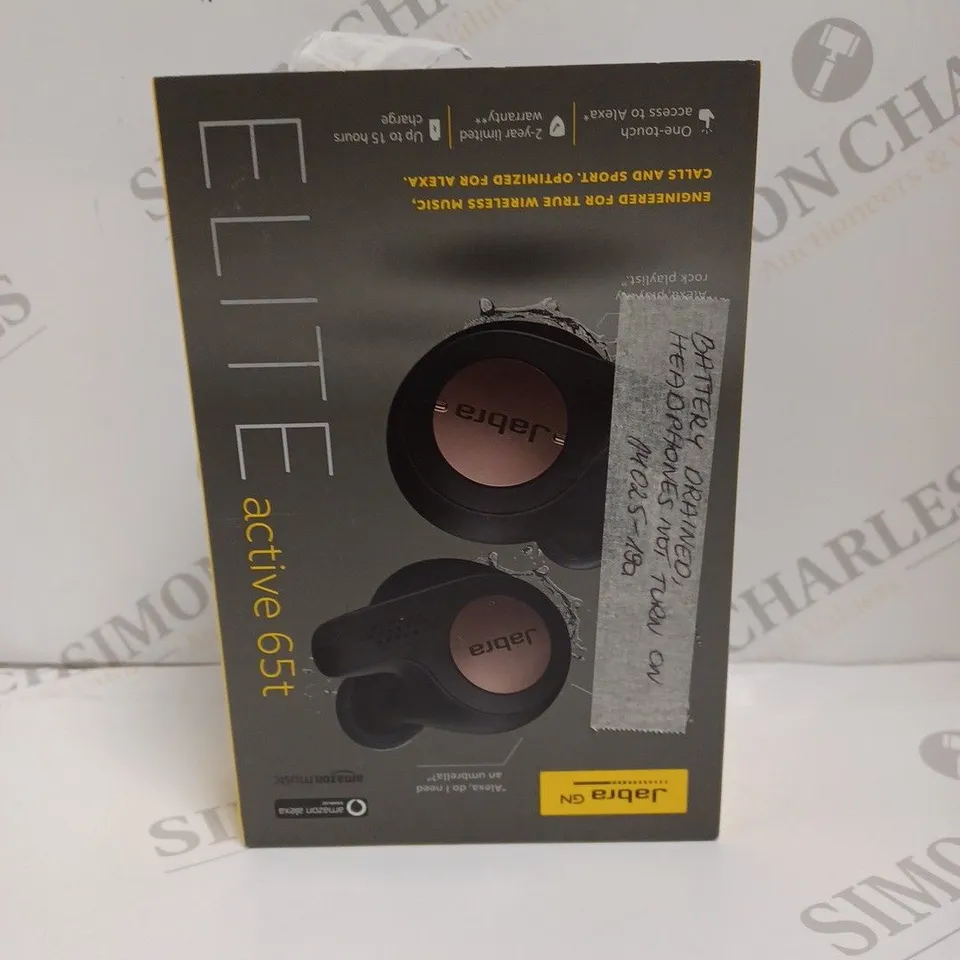 BOXED JABRA ELITE ACTIVE 65T EARBUDS