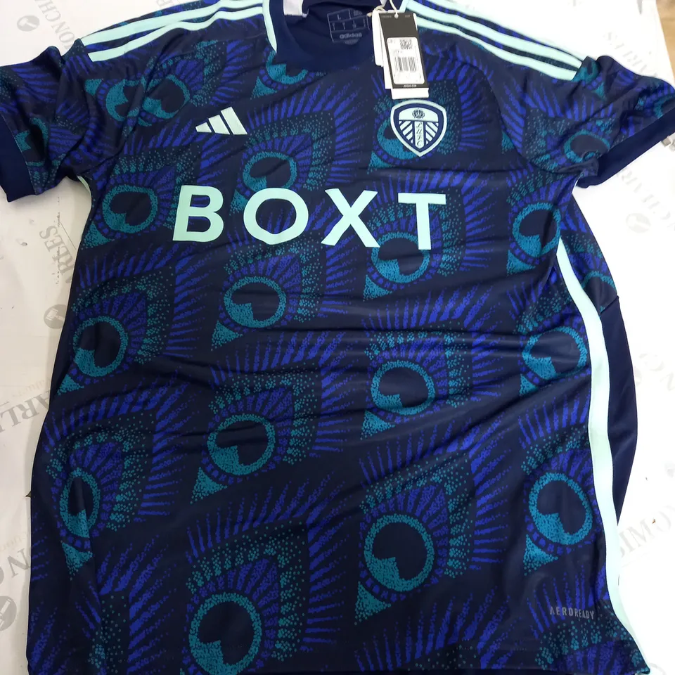 ADIDAS LEEDS 23/24 AWAY SHIRT - UK LARGE