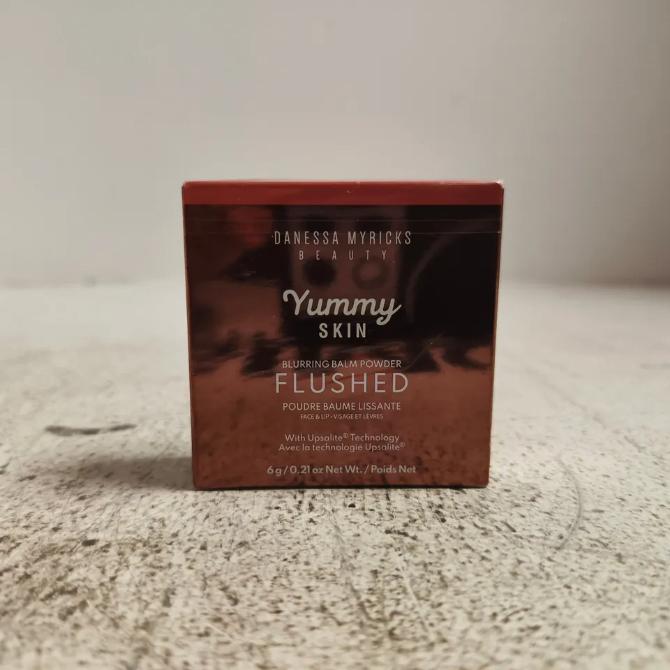 BOXED AND SEALED DANESSA MYRICKS BEAUTY YUMMY SKIN BLURRING BALM POWDER – FLUSHED (6G)