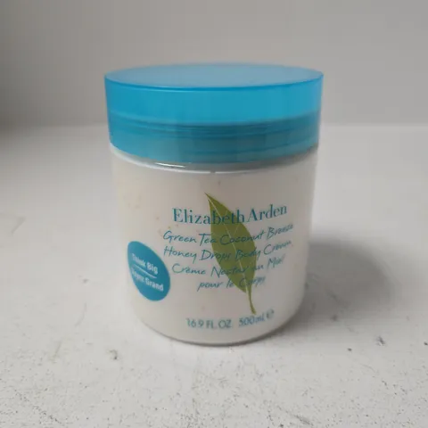 ELIZABETH ARDEN GREEN TEA COCONUT BREEZE HONEY DROP BODY CREAM 500ML