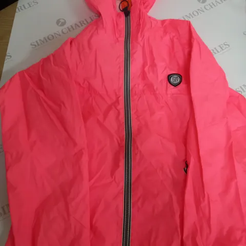 SUPER DRY PINK WINDBREAKER - S