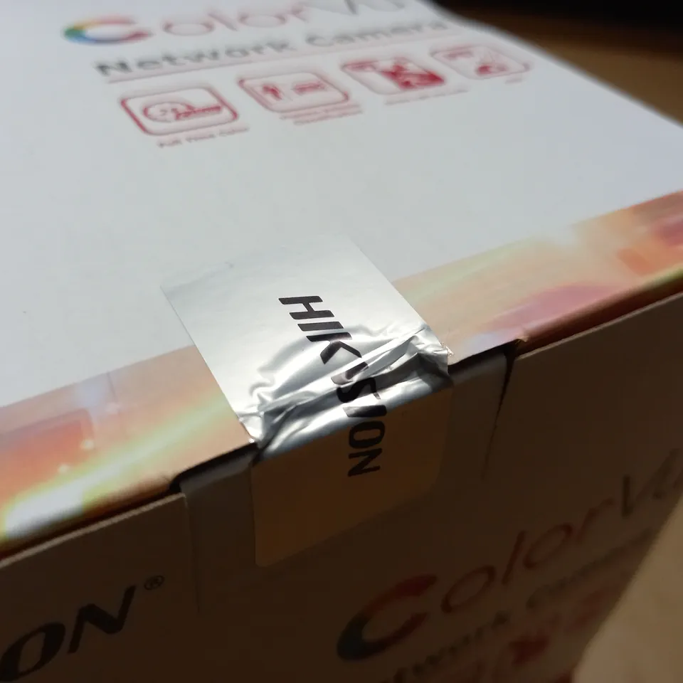 SEALED HIKVISION COLOUR VU NETWORK CAMERA
