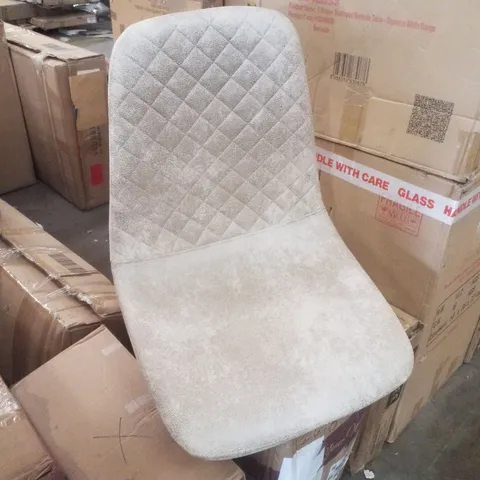 BOXED FABRIC DINING CHAIR (SET OF 4) - TJ.BEIGE (1 BOX)