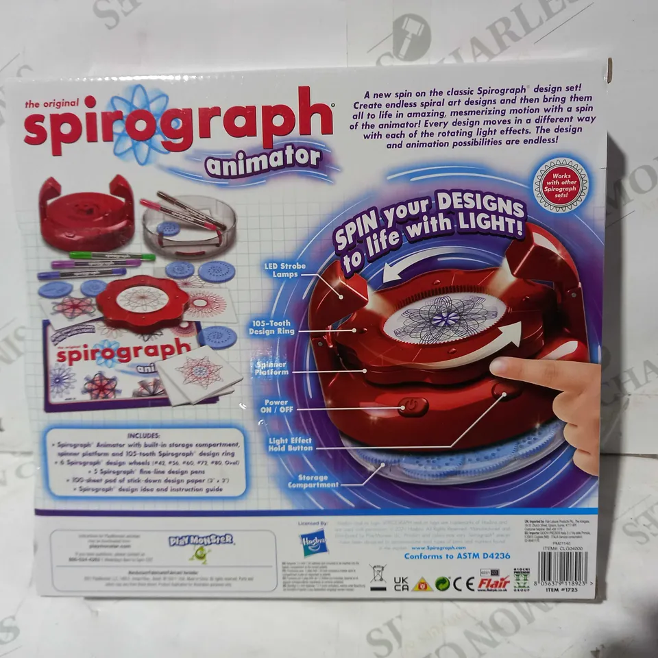 THE ORIGINAL SPIROGRAPH ANIMATOR