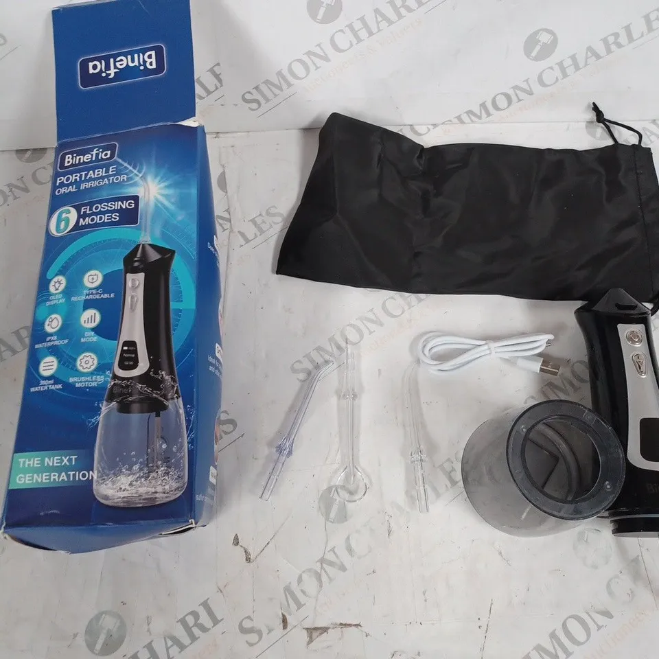 BINEFIA PORTABLE ORAL IRRIGATOR 