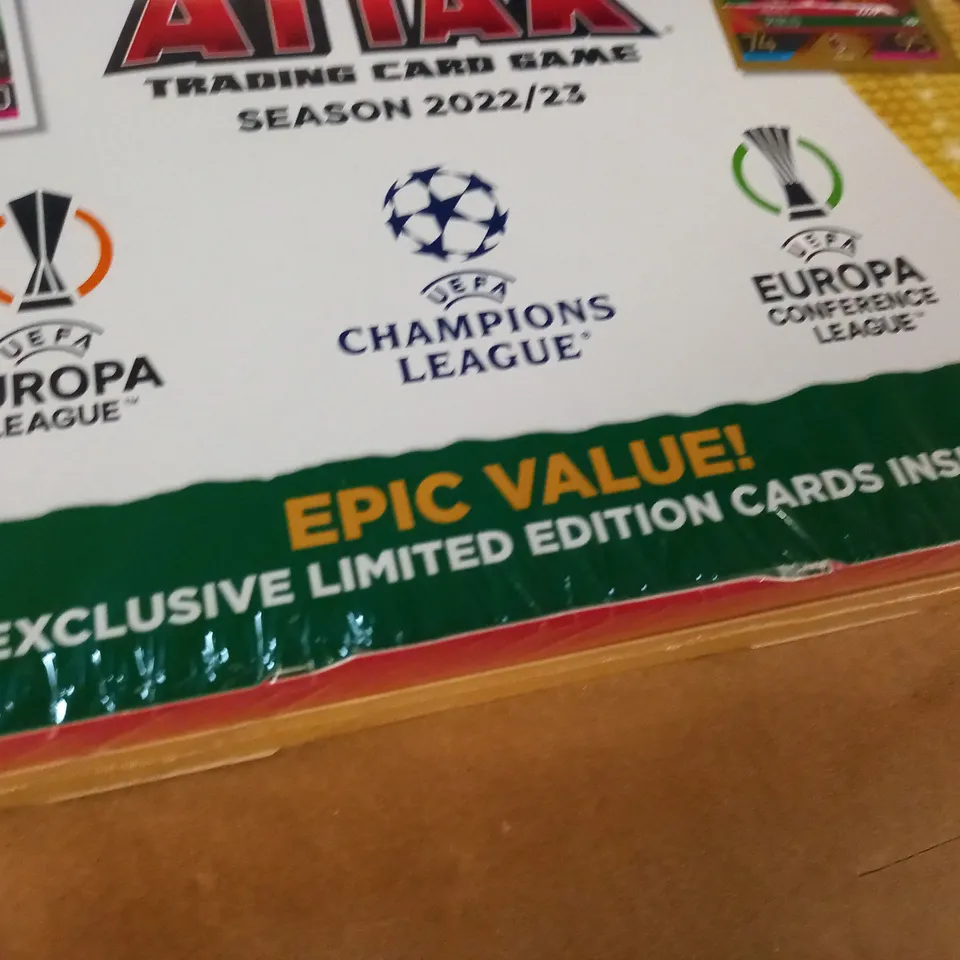 SEALED MATCH ATTAX COUTDOWN CALENDER 