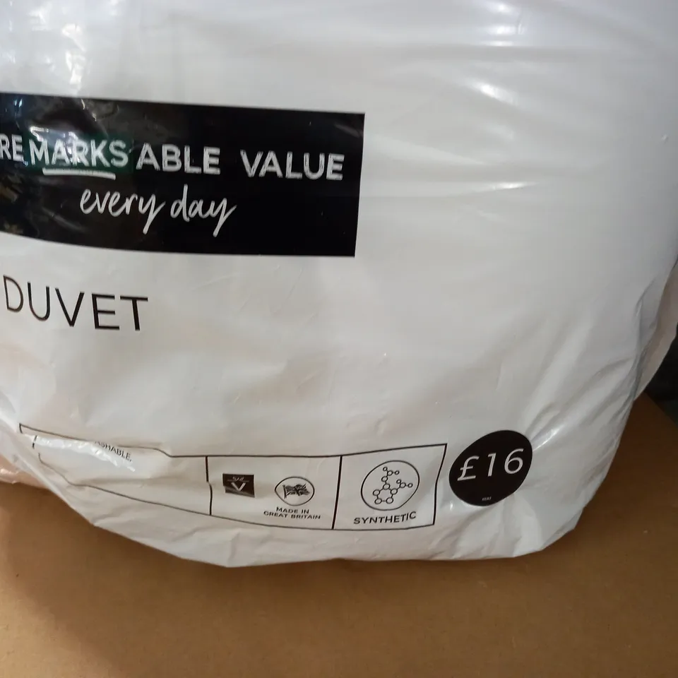 LOT OF 2 M&S HOME 13.5 TOG DUVETS