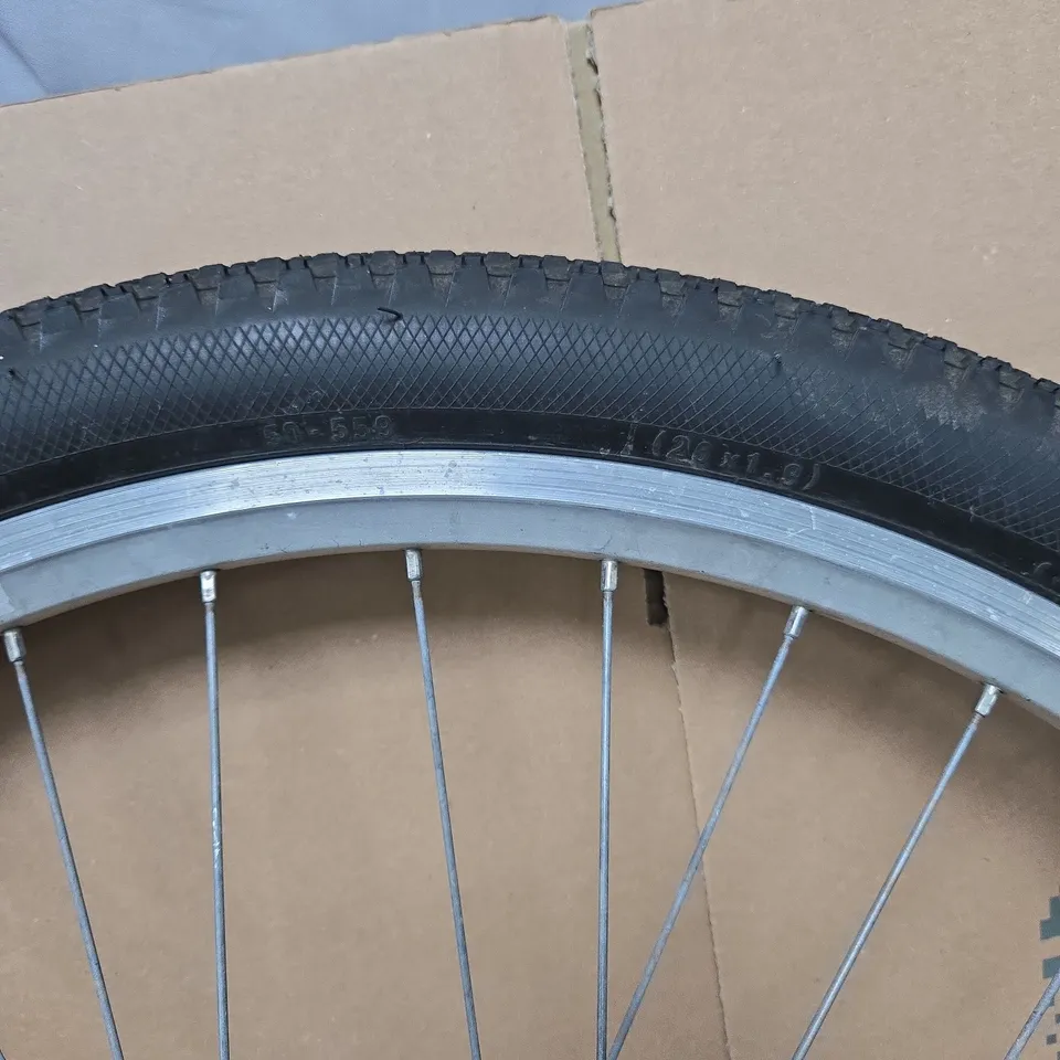 CONTINENTAL DOUBLE FIGHTER 1.9 BICYCLE TYRE. ZAC 2000 RIM UNBOXED