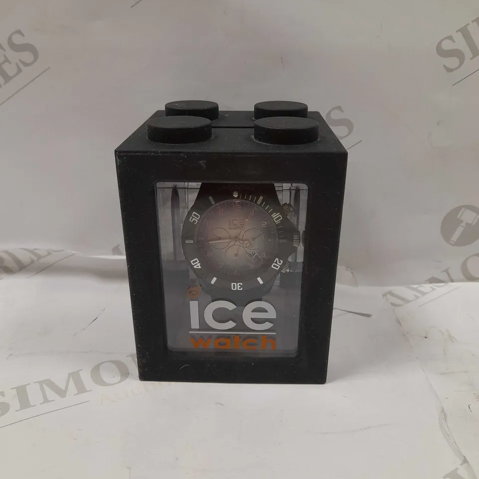 INE CLUE CHRONO-BLACK-BLUE ICE WATCH