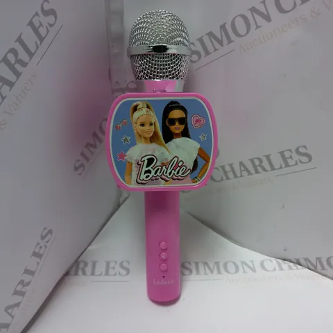 BARBIE KARAOKE BLUETOOTH MICROPHONE WITH SPEAKER