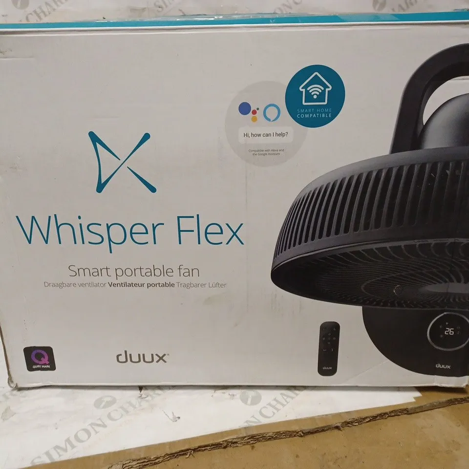 DUUX WHISPER FLEX SMART PORTABLE FAN 