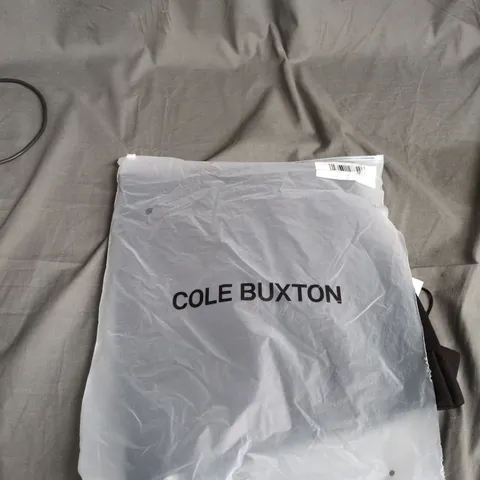 COLE BUXTON WOOL TAILORED TROUSERS – UK 36, DARK BROWN