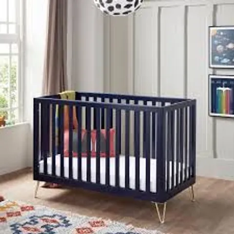 BOXED KIMI COT BED – MIDNIGHT