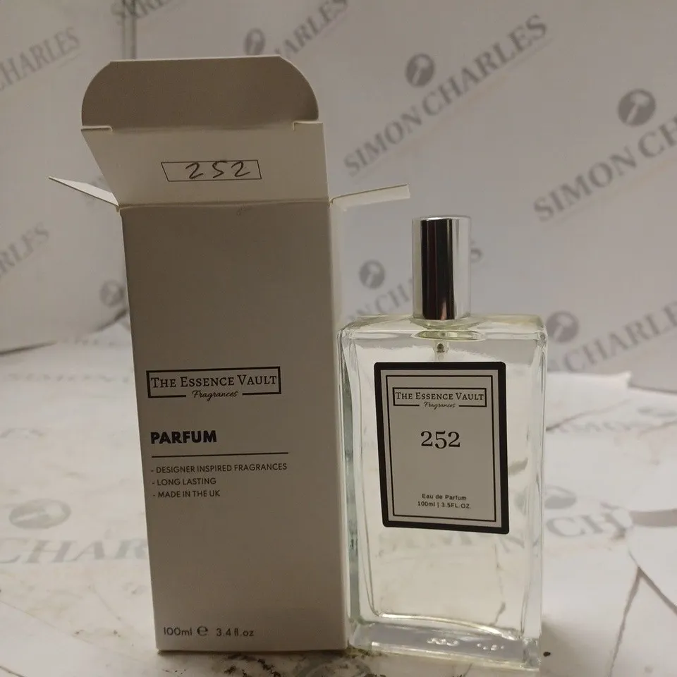 BOXED THE ESSENCE VAULT FRAGRANCES PARFUM 100ML