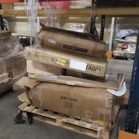 PALLET OF ASSORTED CONSUMER PRODUCTS/FURNITURE PARTS 