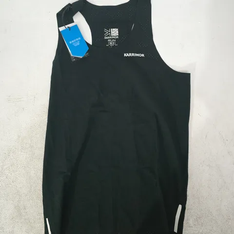 KARRIMOR X RACE TANK TOP IN BLACK SIZE SMALL