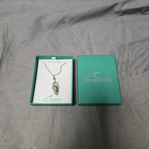 TIDE JEWELLERY REAL SEA SHELL PENDANT NECKLACE