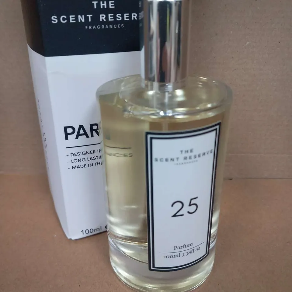 BOXED THE SCENT RESERVE FRAGRANCES PARFUM 100ML 25
