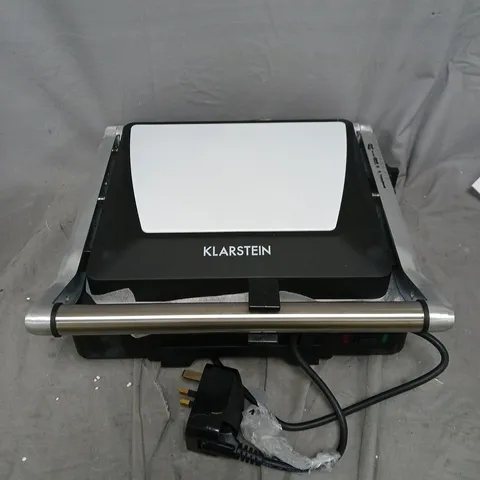 BOXED KLARSTEIN CONTACT GRILL IN BLACK