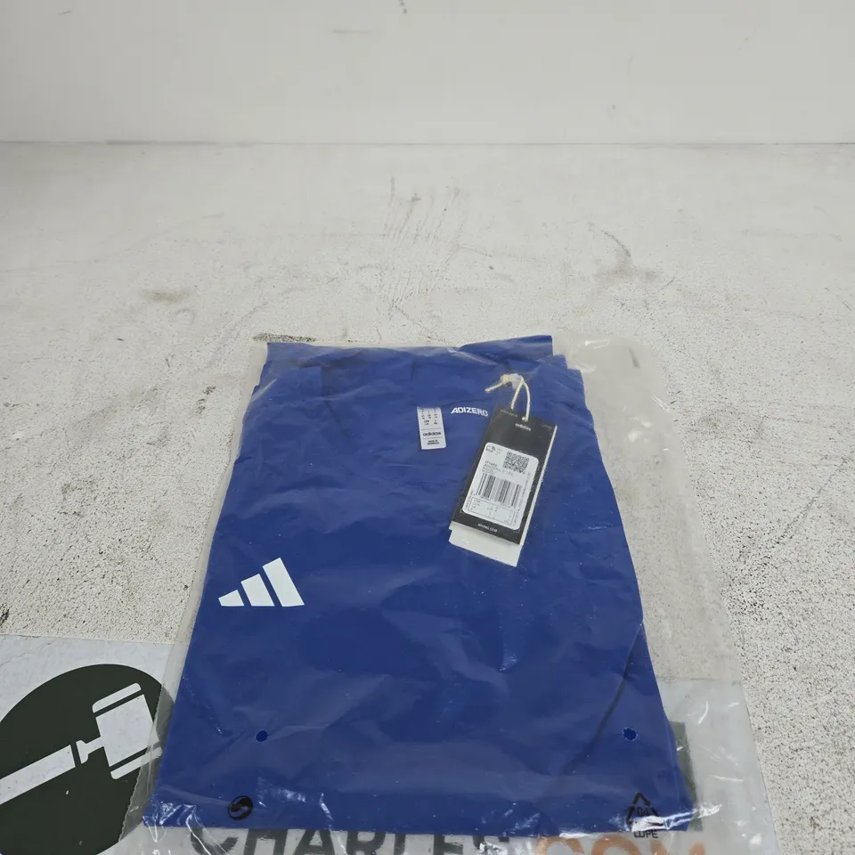 ADIDAS ADIZERO T SHIRT ROYAL BLUE LARGE TAGGED BAGGED