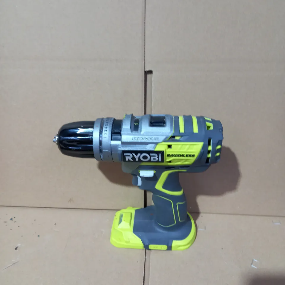 RYOBI 18V BRUSHLESS PERCUSSION DRILL (NO BATTERY)