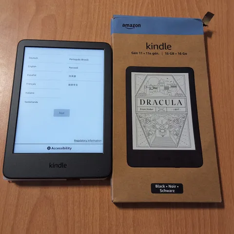 AMAZON KINDLE GEN 11 16GB IN BLACK - RS23CV