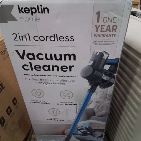 BOXED KEPLIN 2IN1 CORDLESS VACUUM CLEANER 